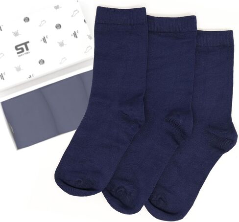 Womens Soft Bamboo Rayon Crew Socks Dress Seamless Toe Thin Socks 3-6 Pairs in Saudi Arabia