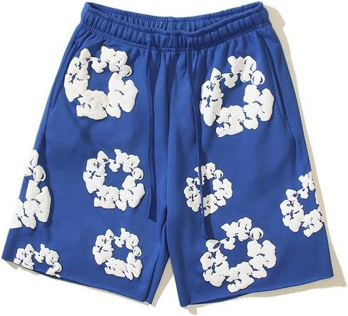 Y2K Men's Shorts Women's Foam Sports Shorts Hip hop Pants in Saudi Arabia