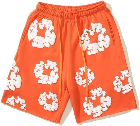 Y2K Men's Shorts Women's Foam Sports Shorts Hip hop Pants in Saudi Arabia