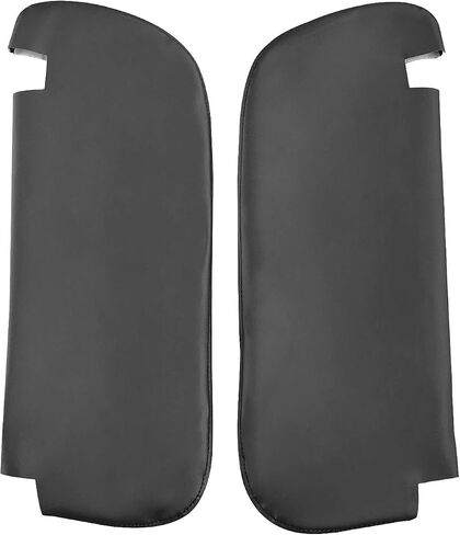 Car Sun Visor Cover Pitts fits Dodge Ram 1500 2500 1994-2001 Vinyl Leather ، Black in Kuwait