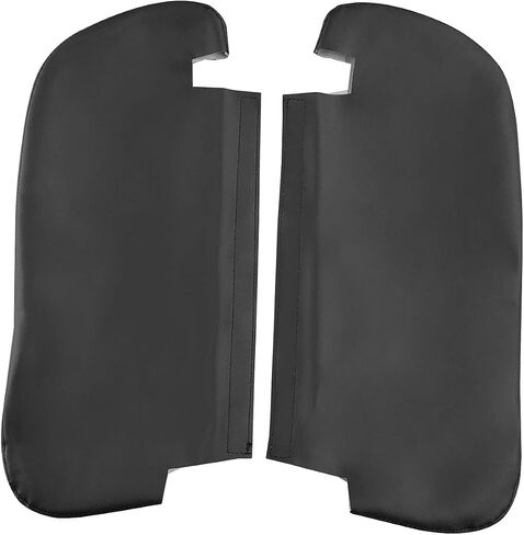 Car Sun Visor Cover Pitts fits Dodge Ram 1500 2500 1994-2001 Vinyl Leather ، Black in Kuwait