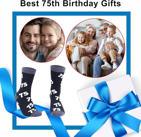 55th 55th 75th 85 هدايا عيد ميلاد للرجال ، جوارب حداثة فريدة من نوعها لآباء يوم الآباء in Kuwait