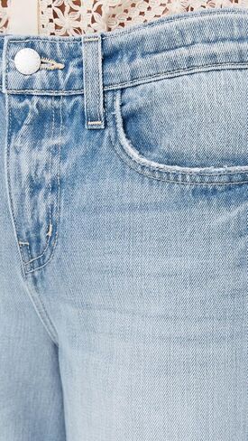L'AGENCE Women's Beau T-Seam Wide Leg Jeans in Saudi Arabia