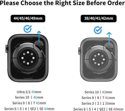 Designer Leather Band Compatible with Apple Watch 49mm46mm45mm44mm42mm41mm 40mm38mm for Women,Dressy Magnetic H Buckle watch bands for iWatch Ultra 2/1/SE/Series 10/9/8/7/6/5/4/3/2/1 in Kuwait