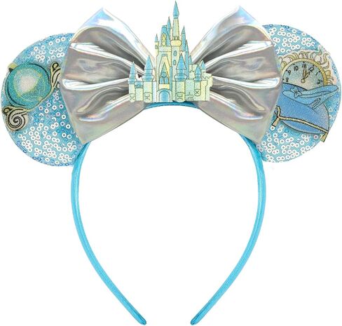 Mouse Ear Headband, Birthday Ears for Women Girls kids Adult, Princess Costume for Party Trip Parks CospLay Essentials in Saudi Arabia