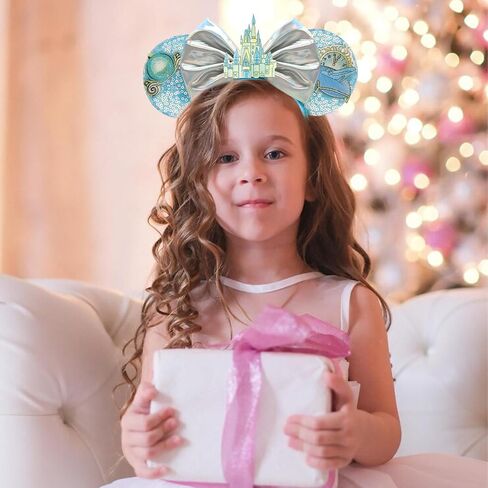 Mouse Ear Headband, Birthday Ears for Women Girls kids Adult, Princess Costume for Party Trip Parks CospLay Essentials in Saudi Arabia