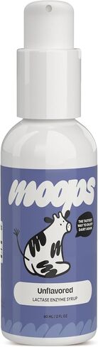 Lactase Enzyme Drops 2oz – Delicious Unflavored Flavor – 10,000 FCC Units for Fast Acting Dairy Relief – Customizable Dosing for Lactose Intolerance – Portable Twist-to-Lock Pump in Saudi Arabia