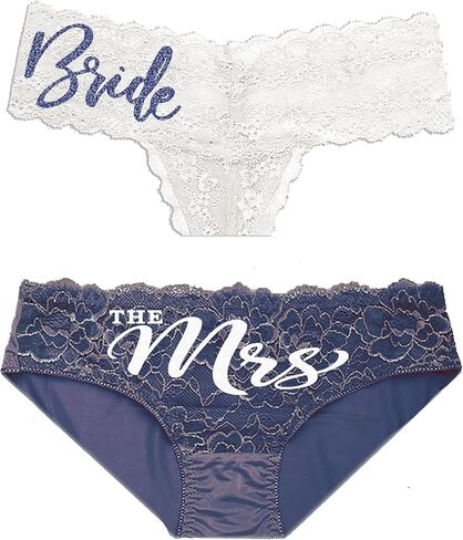 RhinestoneSash Bride Lingerie Wedding Set - Honeymoon Panties for Bride - Lingerie Shower Gift Ideas in Saudi Arabia