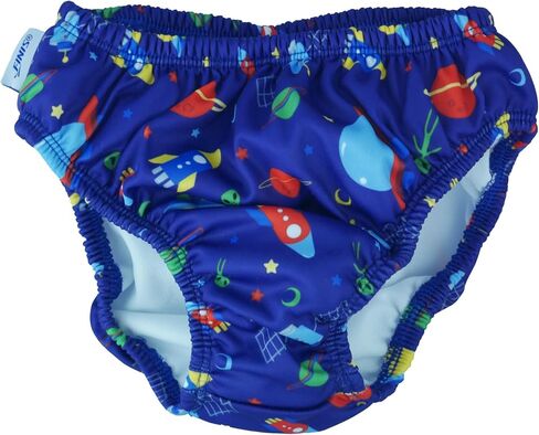 FINIS Swimming Diaper - Reusable Swim Diaper for Infants & Toddlers - Baby Swimming Essentials - UPF 50+ - Elastic Fit - Royal, 4T in Saudi Arabia