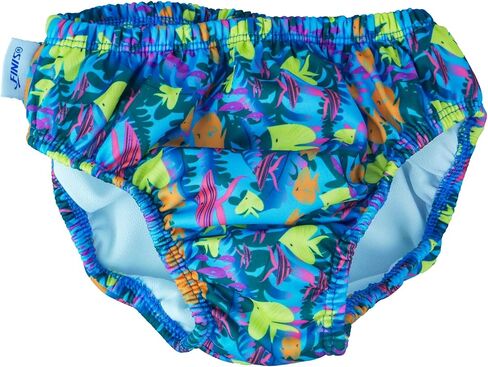 FINIS Swimming Diaper - Reusable Swim Diaper for Infants & Toddlers - Baby Swimming Essentials - UPF 50+ - Elastic Fit - Royal, 4T in Saudi Arabia