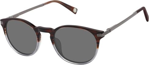 Ted Baker TMS203 Polarized Round Sunglasses for Men, 51 mm, UV400 Protection in Saudi Arabia