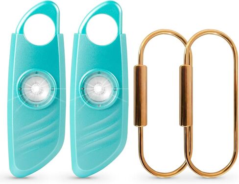 Personal Safety Alarm for Women - 135dB Self Defense Keychains Siren Whistle, travel gifts for women,with SOS LED Strobe Light - Personal Emergency Security Safe Protection Devices for Kids Elderly in Saudi Arabia
