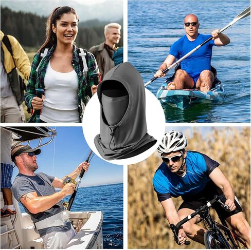 Balaclava Face Mask - UV Protection Breathable Cooling Full Face Mask, Face Cover for Fishing Running Outdoor in Kuwait