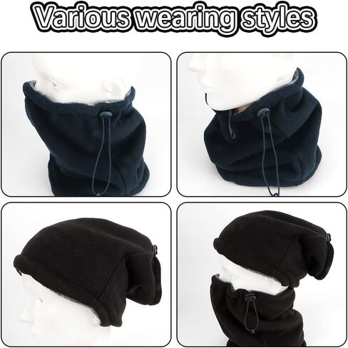 2pcs تدفئة الرقبة للنساء والرجال - صوف الرقبة من أجل الطقس البارد in Kuwait
