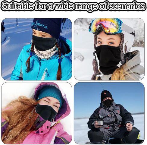 2pcs تدفئة الرقبة للنساء والرجال - صوف الرقبة من أجل الطقس البارد in Kuwait