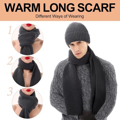 قبعة قبعة L/XL/XL/XXL كبيرة الحجم للرؤوس الكبيرة - فصل الشتاء قبعة قبعة شاشة تعمل باللمس. in Kuwait