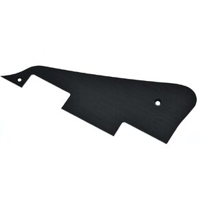 KAISH Metal Aluminum Anodized Modern Style LP Guitar Pickguard Scratch Plate for Epi Les Paul Black