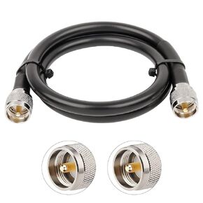 XRDS -RF CB Coax Cable 20FT, KMR 400 UHF Coaxial Cable PL-259 UHF Male Coax Cable Low Loss 50 ohm CB Cable for Ham Radio CB,Amateur,Ham Radio,Two-Way Radio,SWR Meter