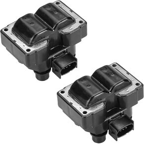 Set of 2 Ignition Coil Pack Compatible with Ford Mustang Ranger Escort Contour Expedition F-250 Explorer, Mazda 626 B2300 B2500, Mercury Tracer Mystique Tracer Replace FD487 DG530 DG523