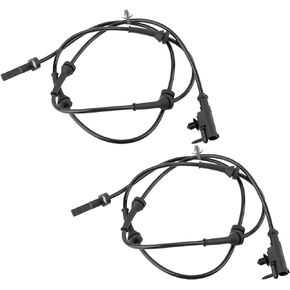 BOXI 2pcs Front Left and Right ABS Wheel Speed Sensor Fit for Infiniti G25 2011-2012 / G35 2007-2008 / G37 2008-2013 / for Nissan 370Z 2009 2010 2011 2012 2013 2014 2016 | Replace 479101NF0B ALS1653