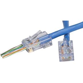 Platinum Tools 105004 EZ-RJ45 Cat6 Connector, 500-Pack