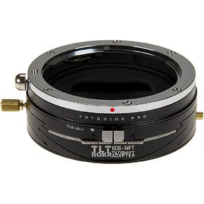 Fotodiox Pro Tlt Rokr - Tilt/Shift Lens Mount Adapter for Canon EOS (EF/EF-S) D/SLR Lenses to Micro Four Thirds (MFT, M4/3) Mount Mirrorless Camera Body