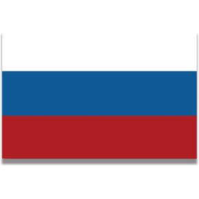 Magnet Me Up Russia Russian Flag Car Magnet Decal, 4x6 Inches, Heavy Duty Automotive Magnet for Car, Truck SUV