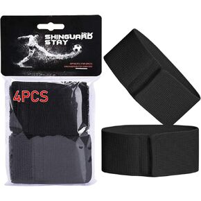 Anti-Slip Soccer Shin Guard Straps (4PCS) - Lightweight Ankle Guards for Football, Running, Cycling in Saudi Arabia