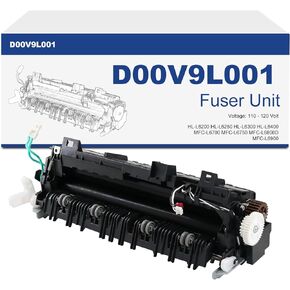 D00V9L001 D008AK001 D01SE6001 Fuser Unit Replacement for Brother HL-L6200 HL-L6250 HL-L6300 HL-L6400 MFC-L6700 MFC-L6750 MFC-L6800D MFC-L6900 Printer, (110V / 120V)