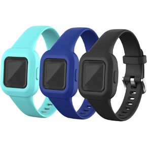 for Garmin vivofit JR.3 Tracker Replacement Soft Adjustable Silicone Bands Fit Wrist 5.1in~6.9in [Ages 6+]