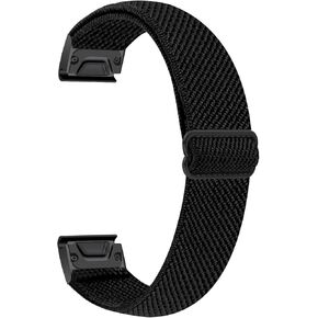 أربطة مرنة من النايلون قابلة للتعديل متوافقة مع Garmin Fenix ​​5/Fenix ​​5plus/Fenix ​​6/Fenix ​​6pro/Forerunner 935، شريط بديل مسامي بعرض 22 مم لـ Forerunner 945/Approach s60 in Kuwait