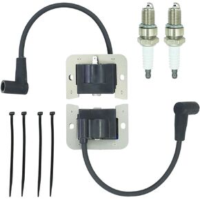 2 pack 32-584-06-S Ignition Coil Module Compatible with Kohler KT ZT Engines 7000 Series Lawn Mower Engine KT610 KT740 ZT720 ZT730 Replaces 3258406-S 3258406 3258406S 32 584 06 S
