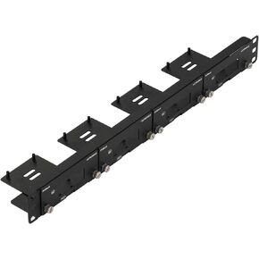 UCTRONICS Front Removable 1U Rack Mount for Raspberry Pi, with 4 Mounting Brackets for Raspberry Pi 5, 4B, 3B+/3B, and Other B Models