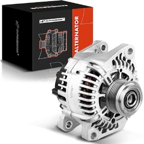 A-Premium Alternator Compatible with Hyundai Sonata 2006-2010 & Kia Forte 2010-2013, Optima 06-10, Forte Koup, Forte5, Magentis, Rondo, 12V 110Amp CW 6-Groove Pulley, Replace# 37300-25201