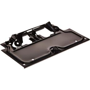 Omix-Ada | 11233.01 | License Plate Bracket, Black | OE Reference: 55007403 | Fits 1978-1995 Jeep Wrangler YJ