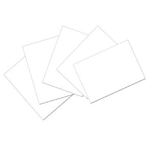 PACON PAC5142 Index Cards, 4" x 6", Unruled, White (Pack of 100)