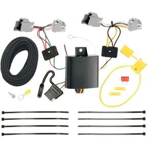 Tekonsha T-One® T-Connector Harness, 4-Way Flat, Compatible with Select Ford Explorer, Taurus : Lincoln MKS