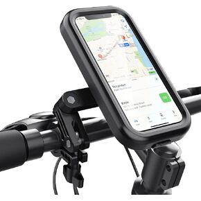 Motorcycle Phone Mount,Bike Phone Mount,Universal Handlebar Fit for Bikes,ATV Scooter,Scooters,Strollers,for iPhone 15Pro Max,Galaxy S23 A10 and 4.7"- 6.8" in Saudi Arabia