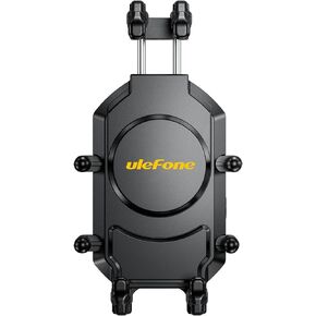 Ulefone Armor Mount Pro AM01, Bike Phone Holder, Motorcycle Phone Mount - Lamicall Motorcycle Handlebar Cell Phone Clamp, Scooter Phone Clip for iPhone, and More 5.4" - 7.2" Smartphones