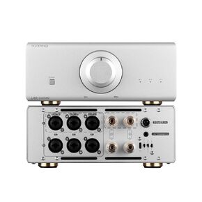 Topping LA90 Discrete NFCA Power Amplifier 120Wx2 High Power AMP, 3 x XLR/TRS Inputs, Selectable Stereo/Mono Mode, VOL/Bypass Mode, Used with D90SE A90 Discrete Pre90