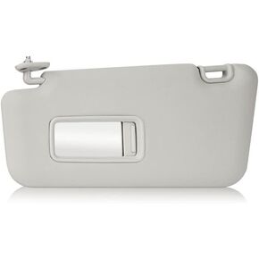 Gray Driver Left Side Sun Visor Replacement Compatible with 2009 2010 2011 2012 2013 Subaru Forester Replace 92011SC033LO