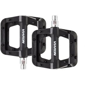 دواسات الدراجة الجبلية من ألياف النايلون MTB دواسات الدراجة المسطحة 9/16 بوصة منصة خفيفة الوزن تحمل مختومة للطرق الجبلية BMX MTB Bike in Kuwait