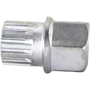 TEMO 40/23Pt Wheel Lock Nut Screw Removal Key Anti-Theft Lugnut Socket S3054 for BMW Vehicles