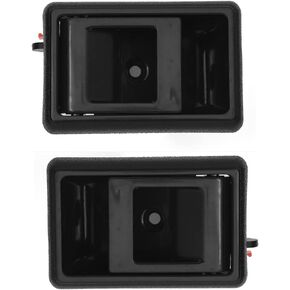 Inside Interior Door Handle Front & Rear Left Right Handle for Toyota 4Runner Corolla Tacoma Tercel Pickup 1987-2000,Geo Prizm 1992-1998,Black