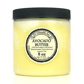 Dr Adorable - 8 oz - Avocado Butter - Refined Pure Natural Organic Raw