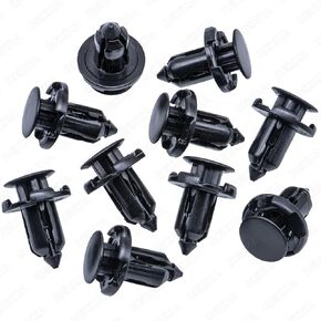 Rexka 30 pcs Front Fender Bumper Engine Cover Push Type Clips for Honda Mitsubishi MR200300 Lancer, Outlander,Eclipse, Eclipse Cross, Galant, Mirage, Montero, Montero Sport, Outlander Sport