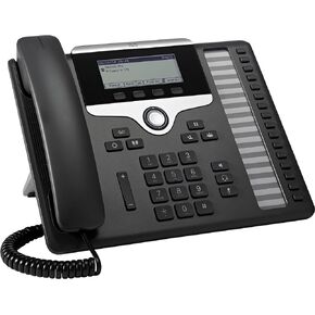 Cisco 7861 IP Phone - Corded - Wall Mountable, Desktop - Charcoal, 8.1" x 10.4" x 1.1"