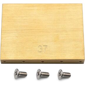 SAPHUE Height Sustain Brass Block for Tremolo System 50x8MM Fit FR Special Tremolo System Bridge (32MM)
