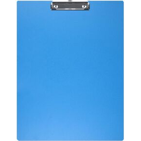 11x17 Clipboard Vertical Extra Large Clipboard Super Tough 11 x 17 Clipboards Low Profile Clip Not Fragile PP Plastic Blue Pack of 1