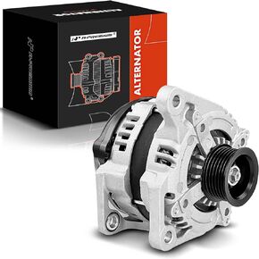 A-Premium Alternator Compatible with Dodge Journey 2009 2010, V6 3.5L, 160Amp 12V 6-Groove Pulley Clockwise, Replace# 04801483AA, 4801483AA